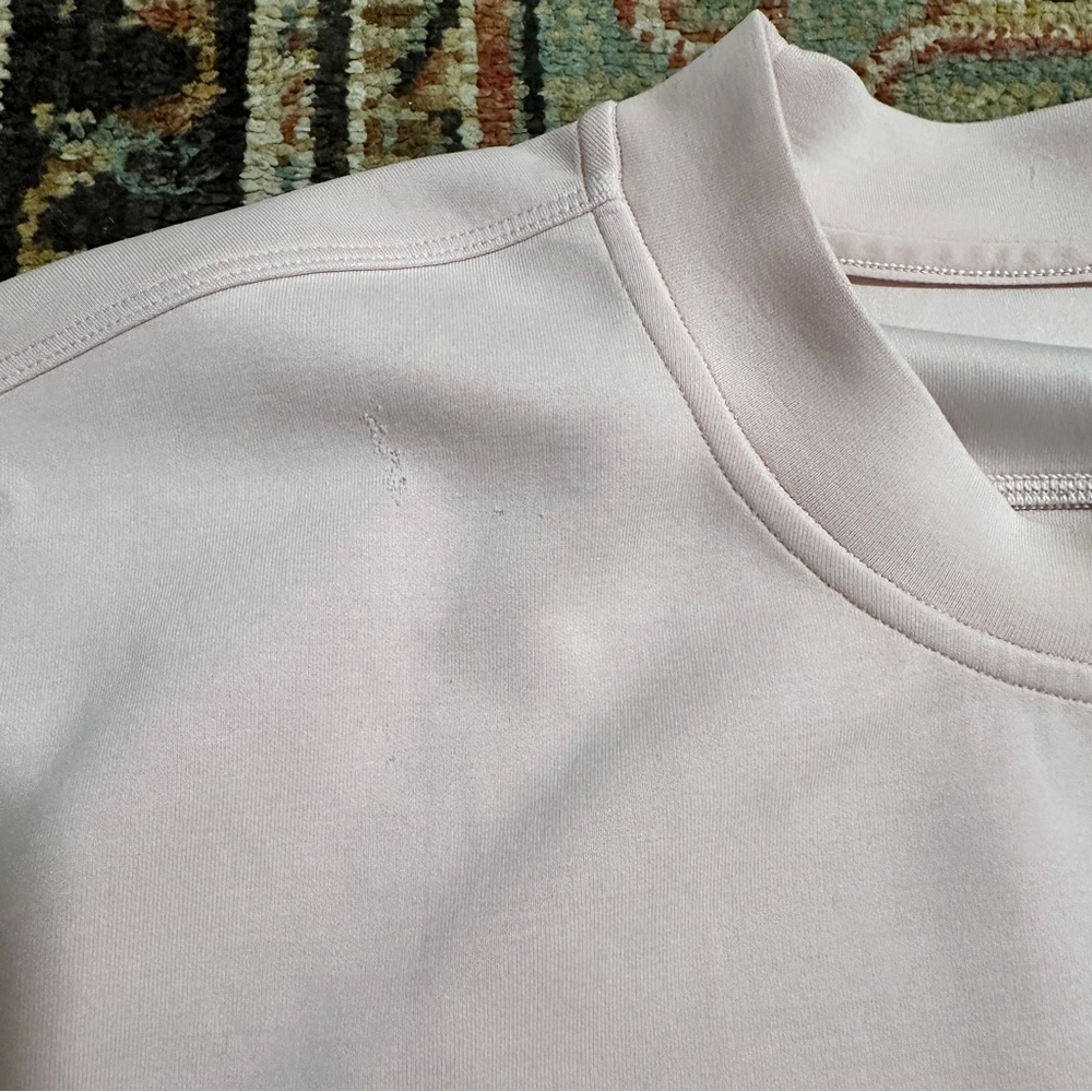 Lululemon Softstreme Perfectly Oversized Cropped Crew - Picture 7 of 9